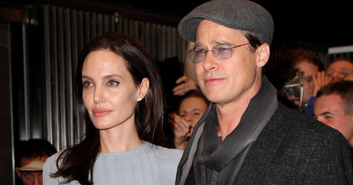 Angelina Jolie and Brad Pitt attend event