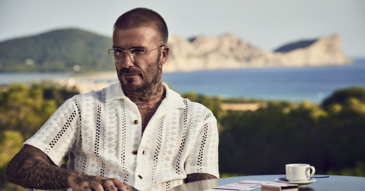 David Beckham Presents The New SS24 Eyewear Campaign