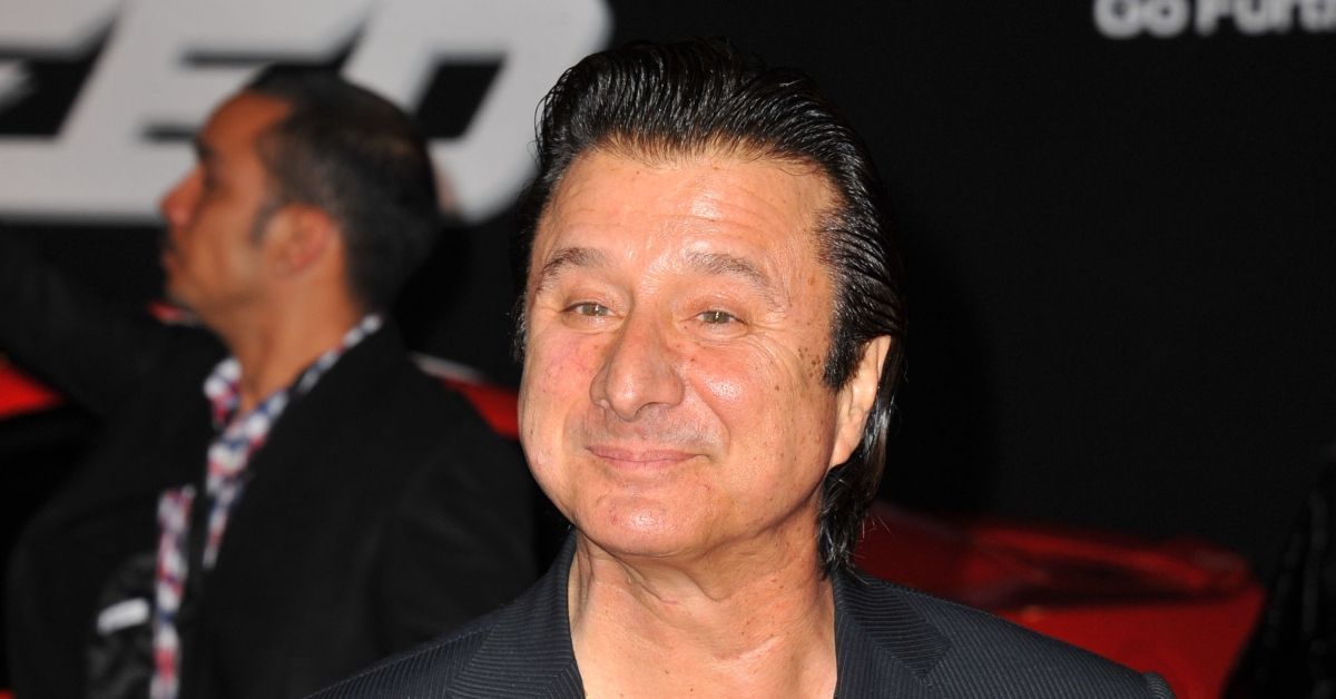 Steve Perry on the red carpet