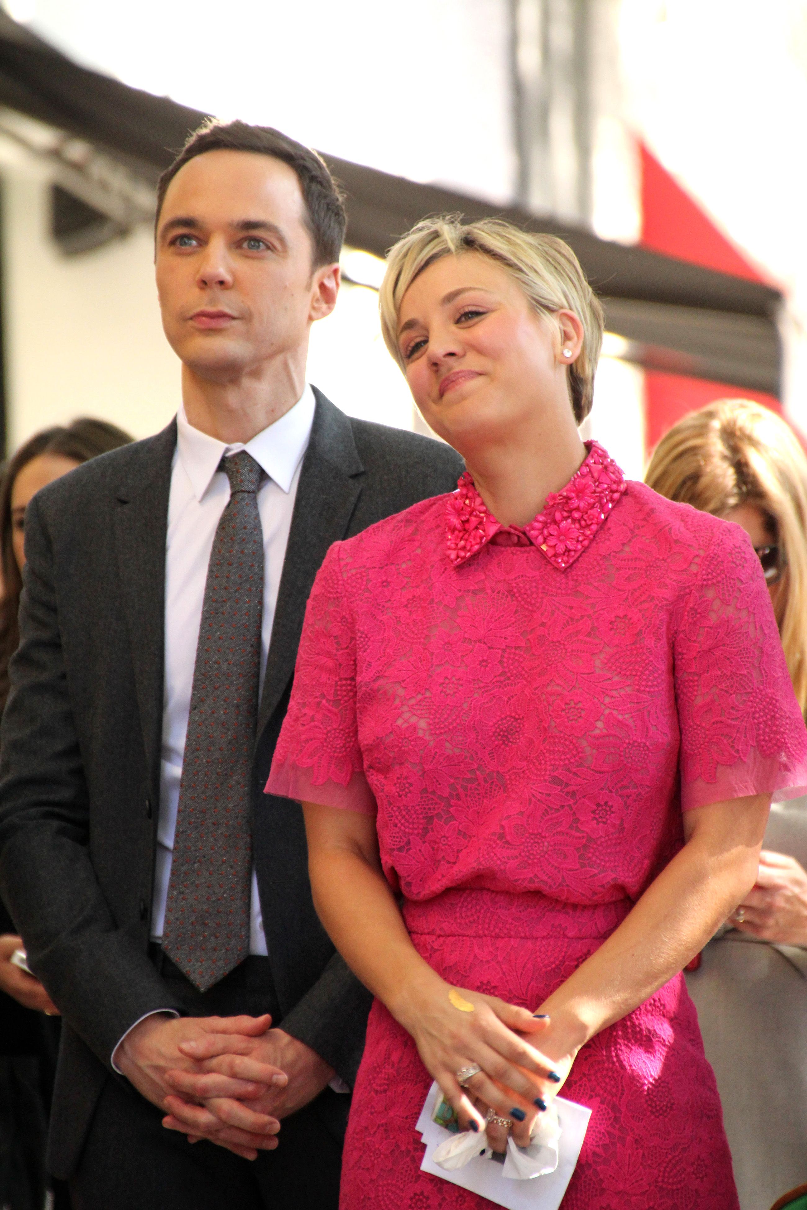 Kaley Cuoco Honored On The Hollywood Walk Of Fame