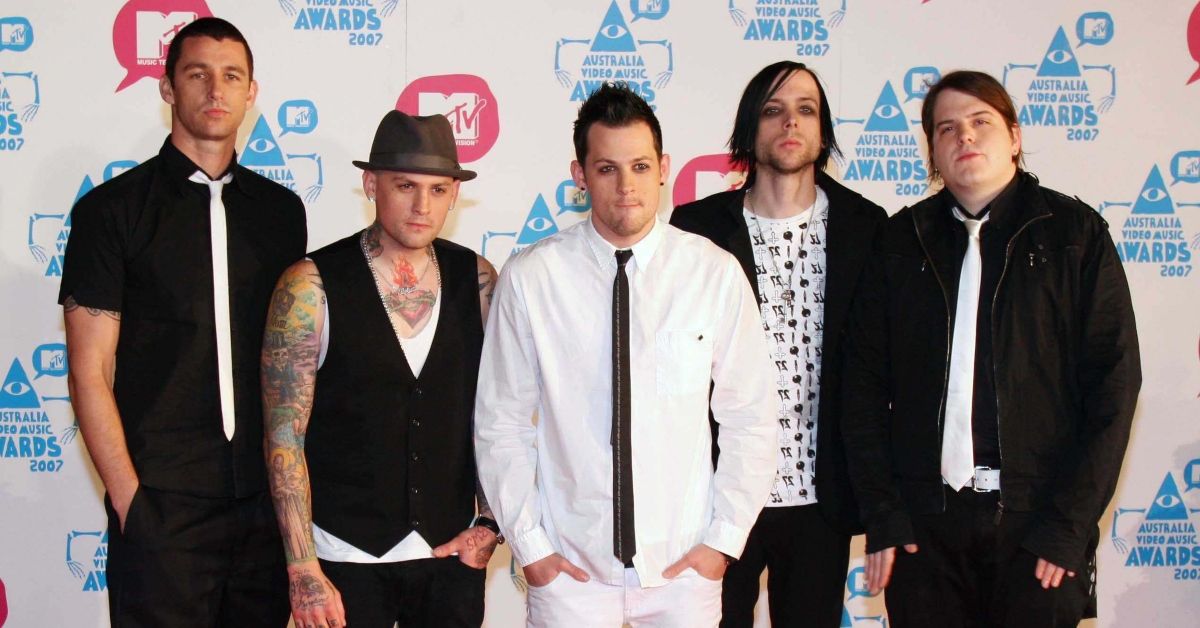 Good Charlotte on the red carpet