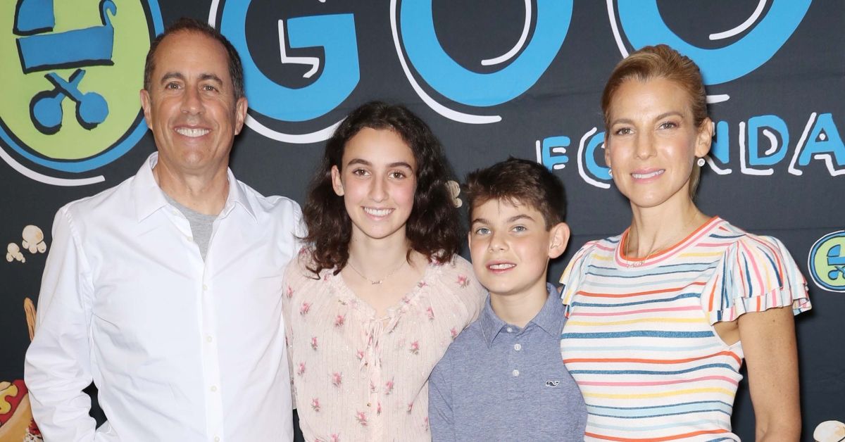 Jerry Seinfeld and family on the red carpet