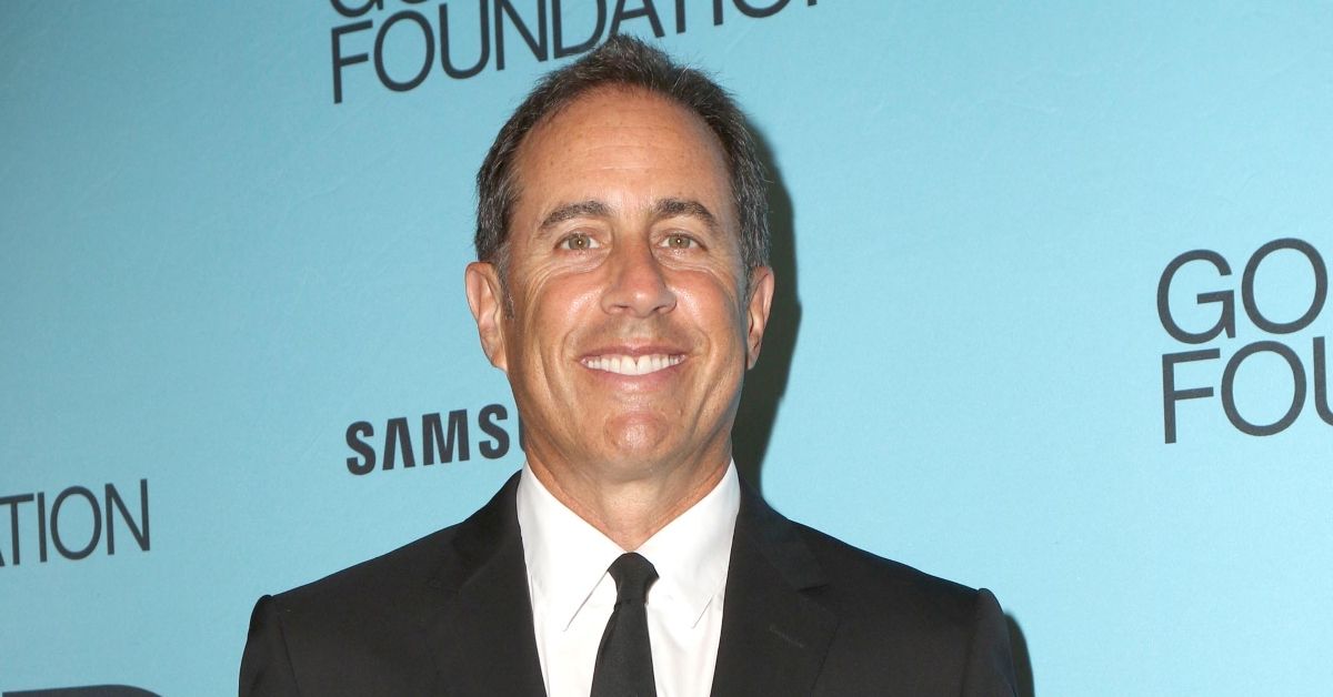 Jerry Seinfeld on the red carpet