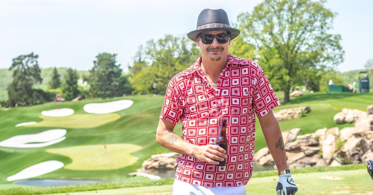 Kid Rock on the golf course
