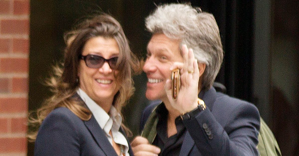 Jon Bon Jovi and Wife Dorothea Hurley Leaving the Greenwich Hotel