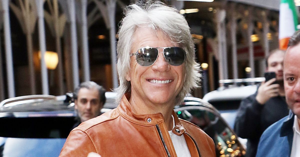 Jon Bon Jovi walking