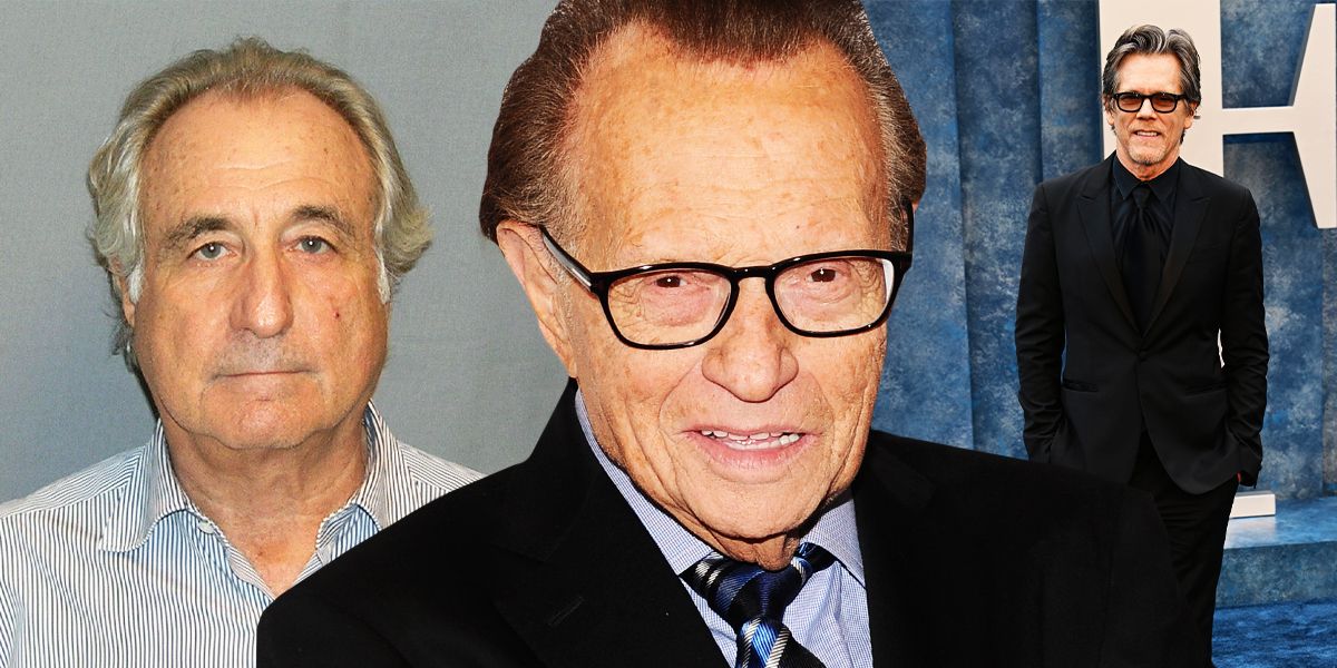 Larry King, Kevin Bacon and Bernie Madoff