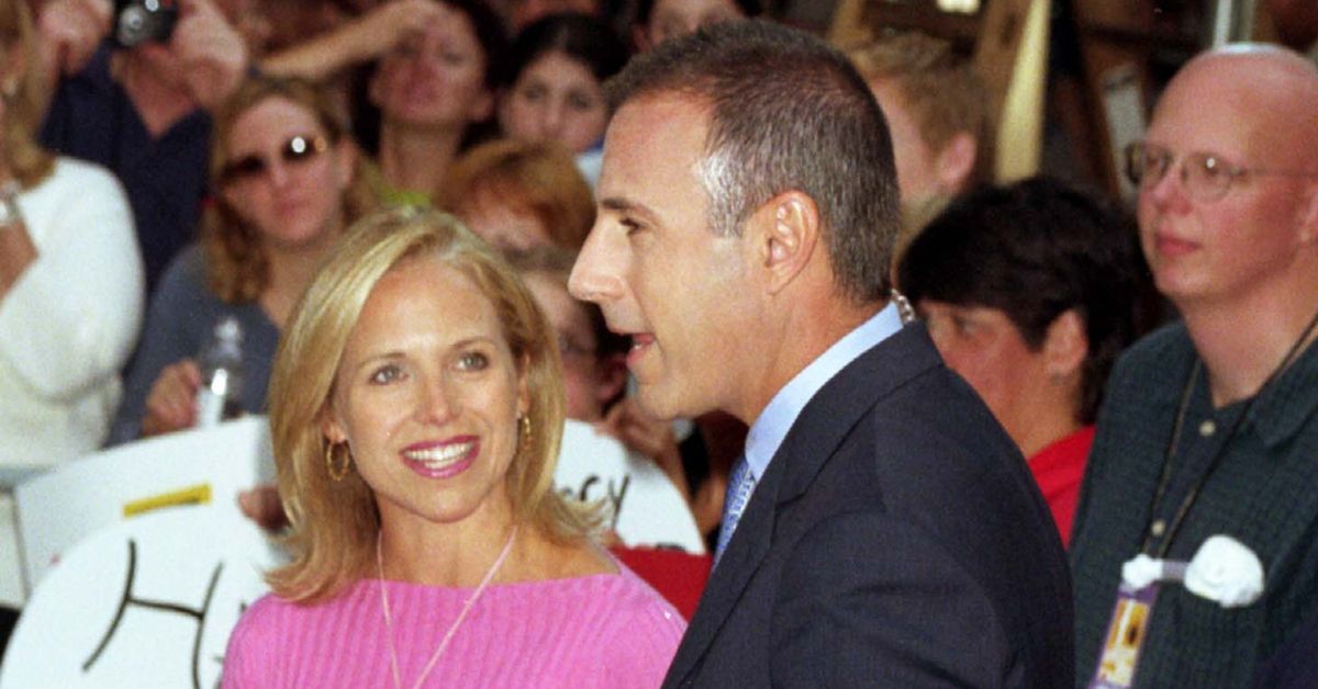 Matt Lauer and Katie Couric before their friendship ended