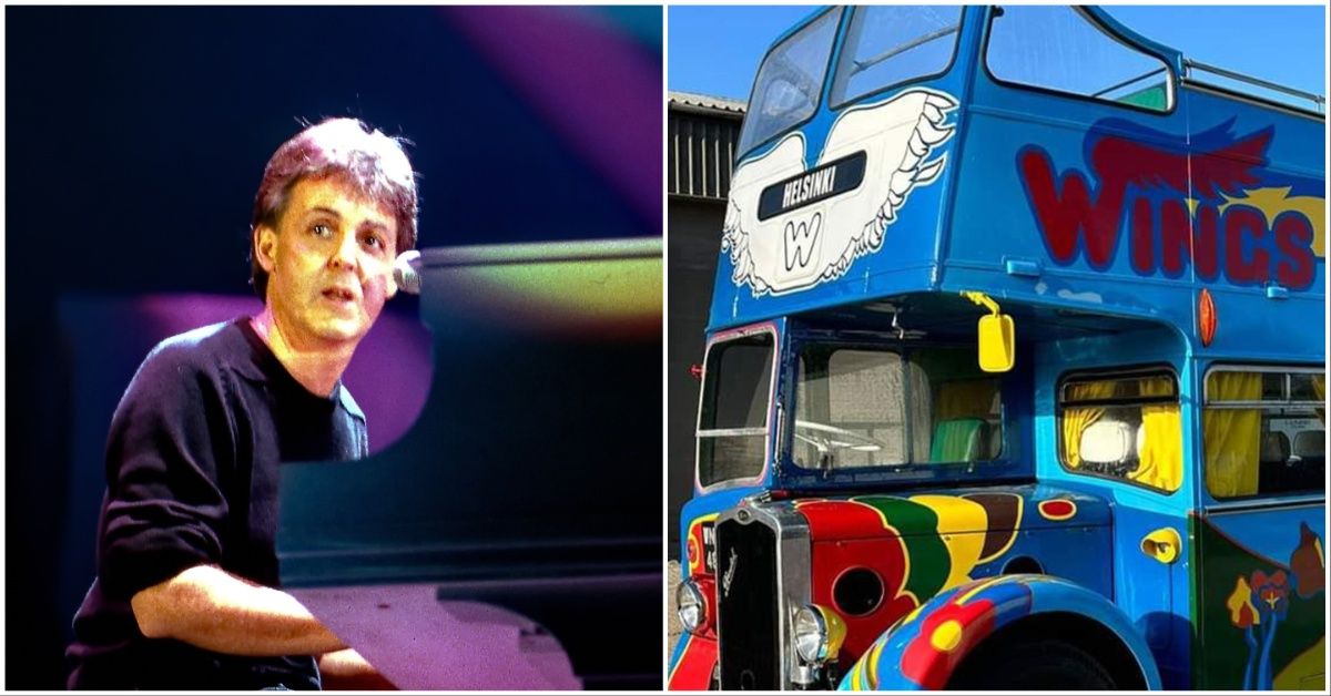 Paul McCartney, Wings tour bus