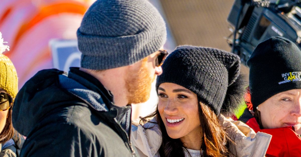 Prince Harry and Meghan Markle attend event