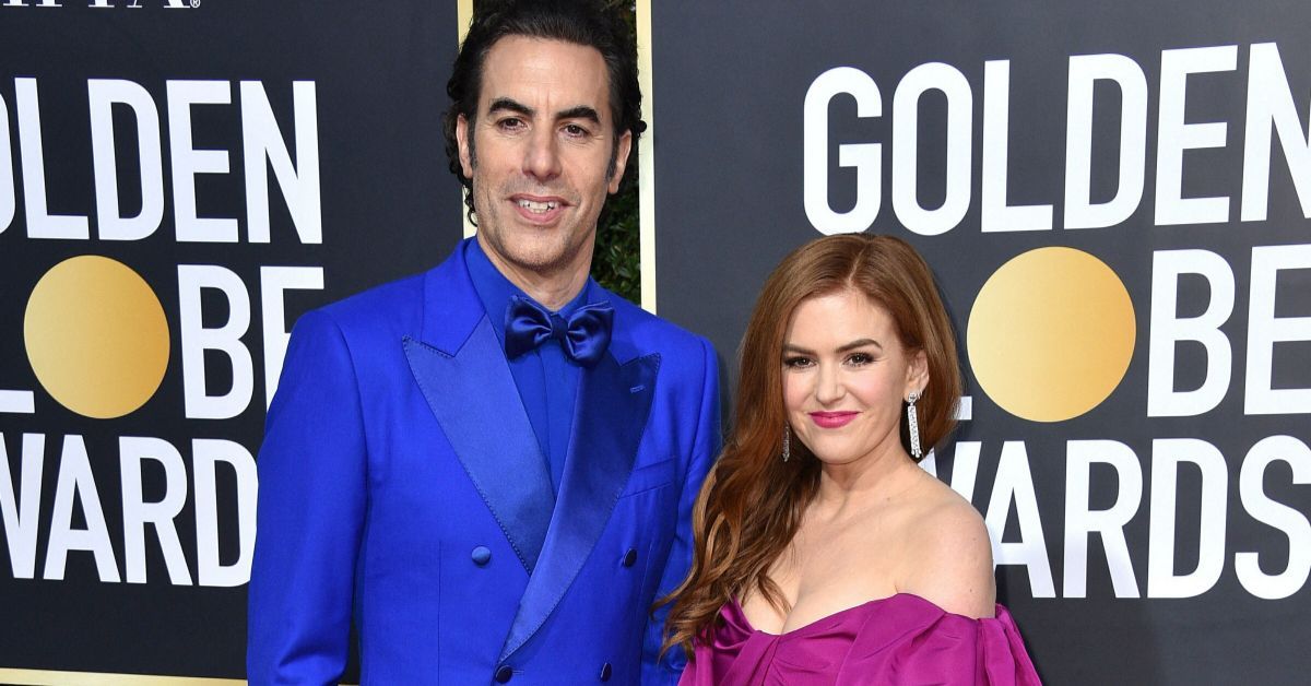 Sacha Baron Cohen and Isla Fisher