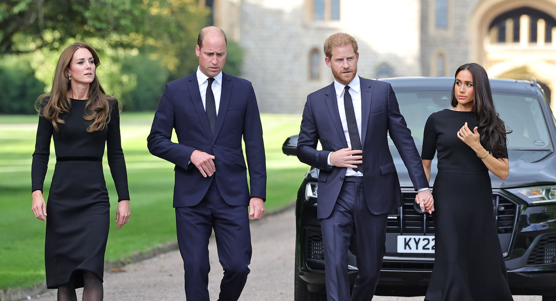 Kate Middleton and Meghan Markle 