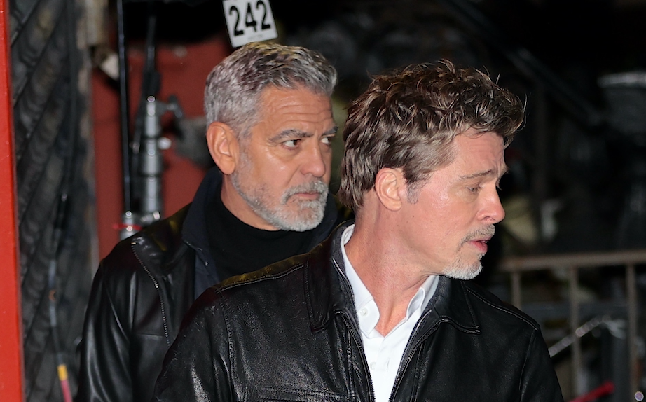 Brad Pitt and George Clooney 