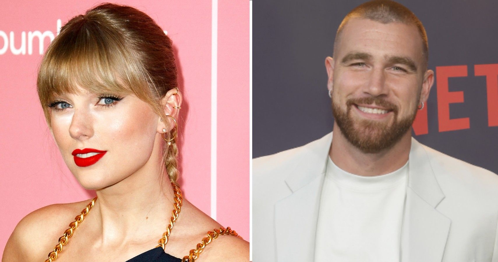 Taylor Swift and Travis Kelce 