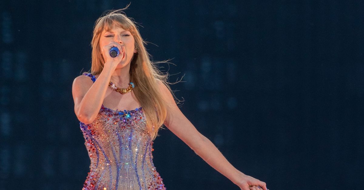 Taylor Swift at MetLife Stadium in East Rutherford during her Eras Tour
