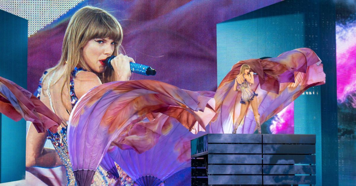 Taylor Swift performs during Eras tour