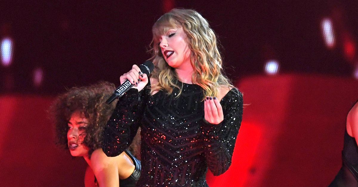Taylor Swift performs during the Reputation Tour at Hard Rock Stadium