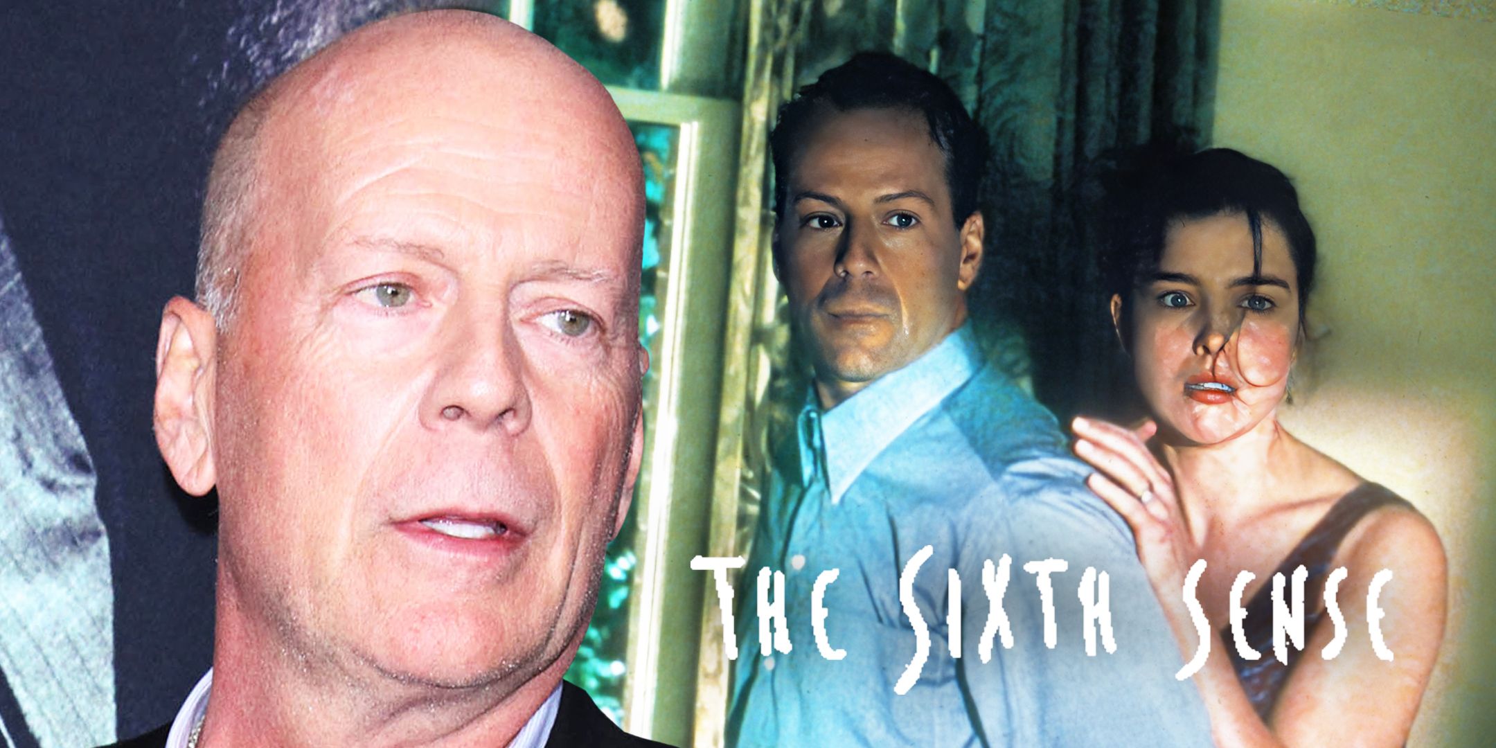 Bruce Willis in the Sixth Sense