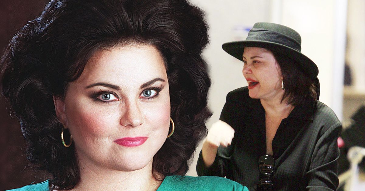 Delta Burke then and now