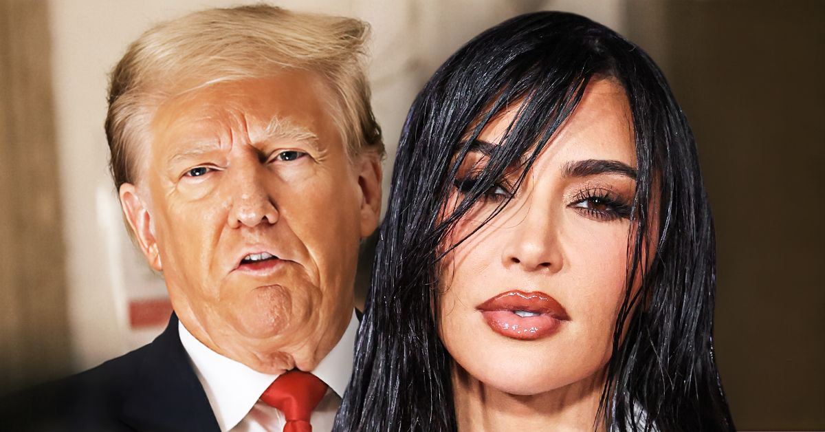 Kim Kardashian and Donald Trump relationship