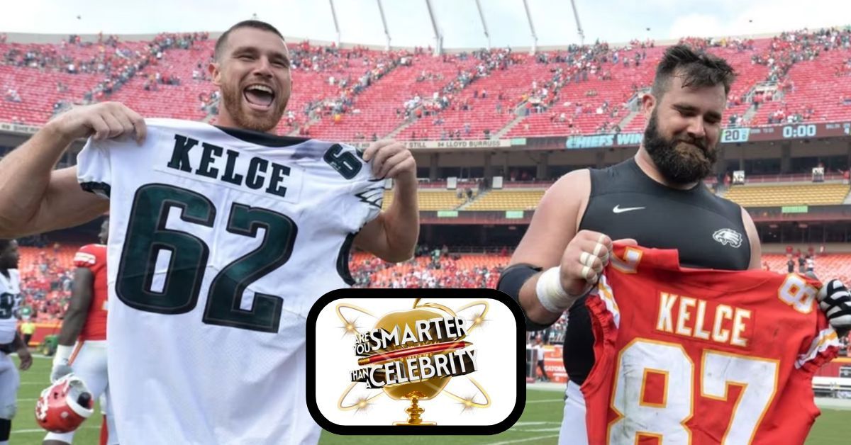 Travis and Jason Kelce - are you smarter than a celebrity?