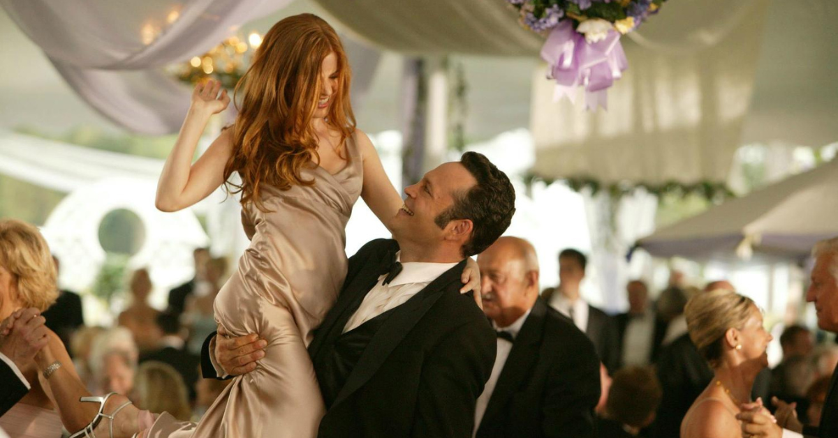 Isla Fisher and Vince Vaughn 