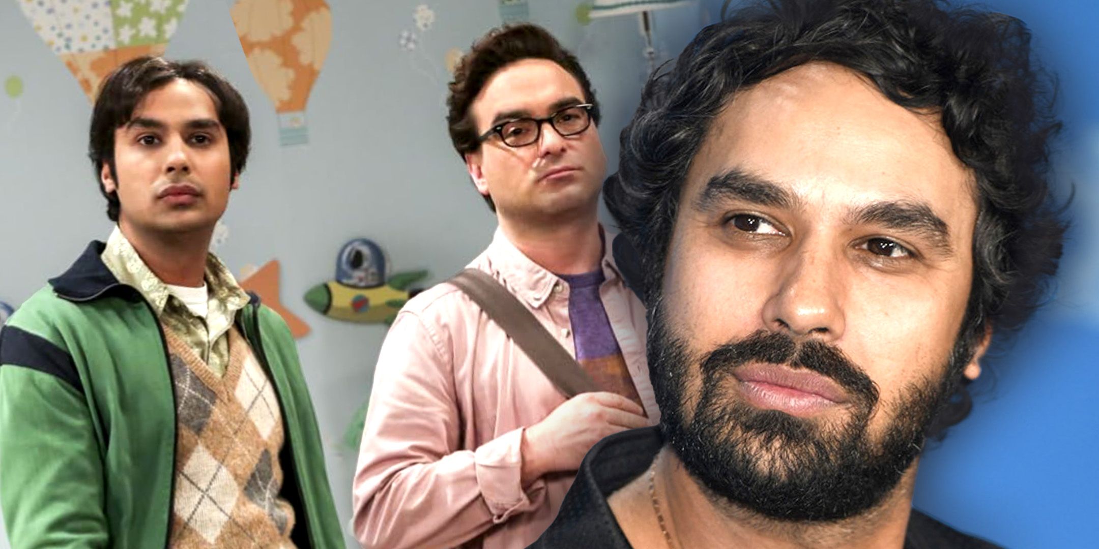 Big Bang Theory cast Kunal Nayyar and Johnny Galecki