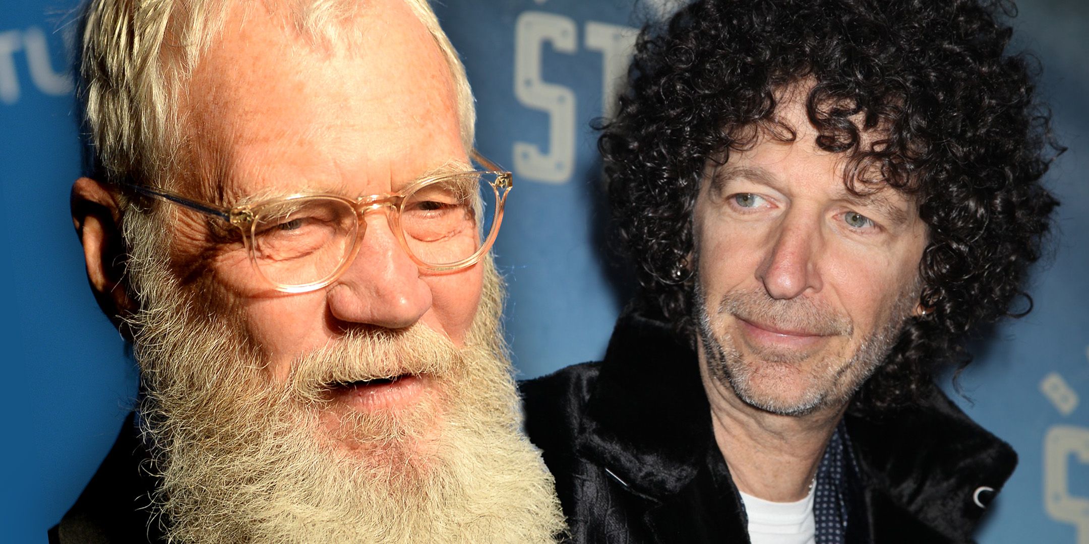 Howard Stern and David Letterman