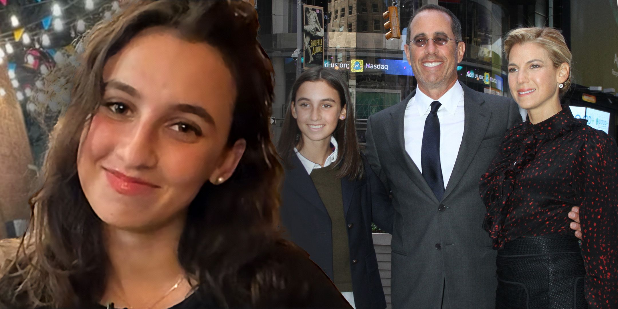 Jerry Seinfeld wife Jessica and Daughter Sascha 