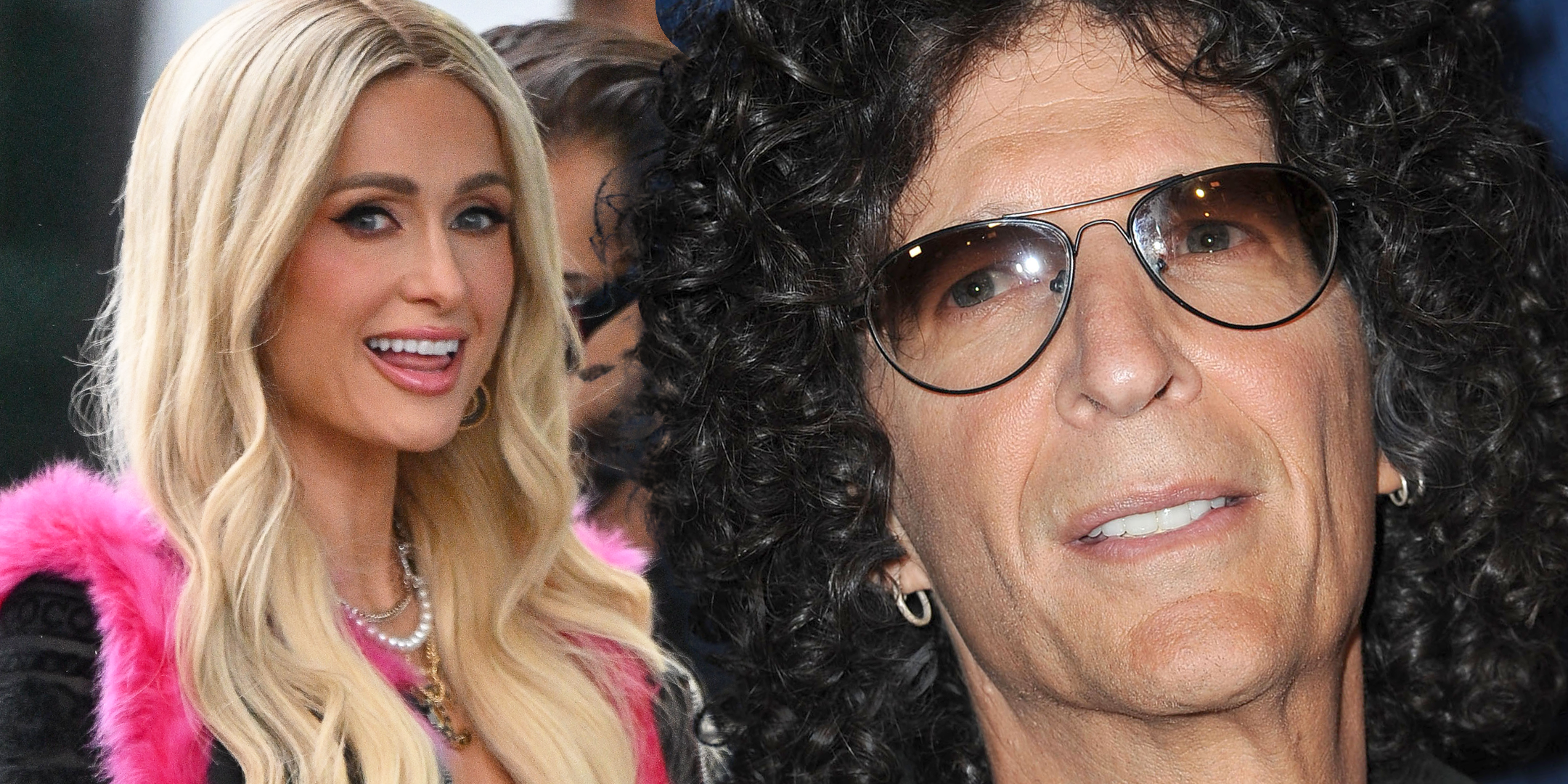 Howard Stern and paris Hilton