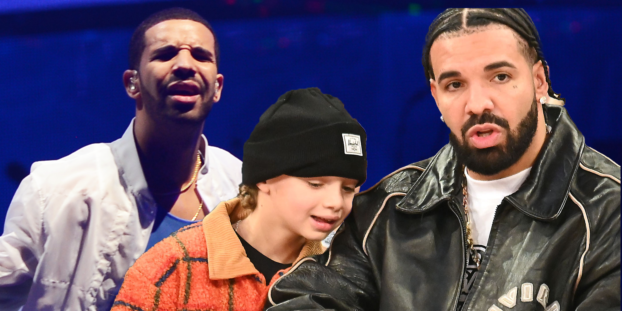 Drake and son Adonis