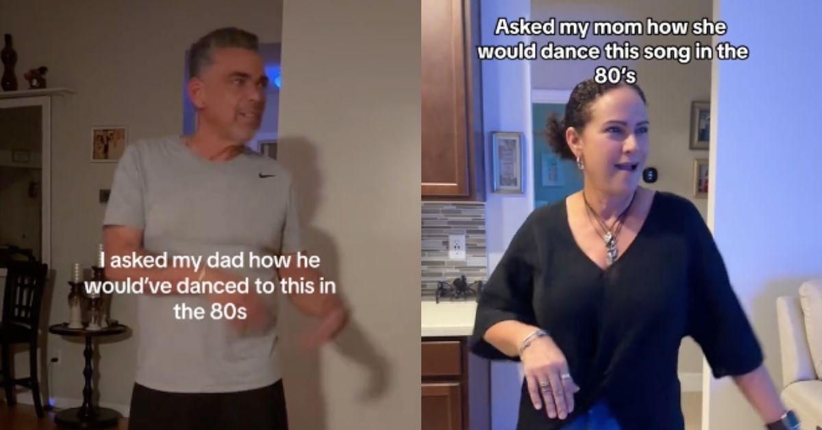 parents 80s dance challenge song
