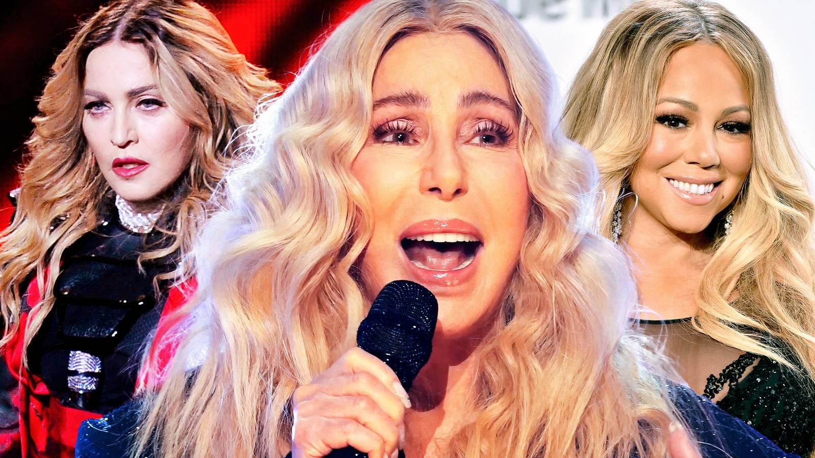 Cher, Madonna, And Mariah Carey Squared Off For The "Biggest Diva