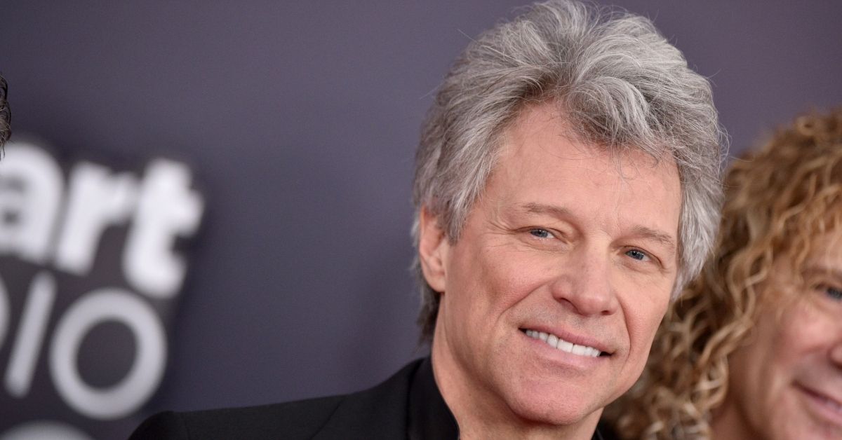 Jon Bon Jovi on the red carpet