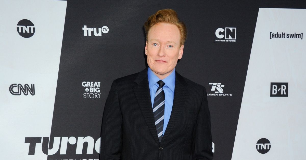 Conan O'Brien on the red carpet