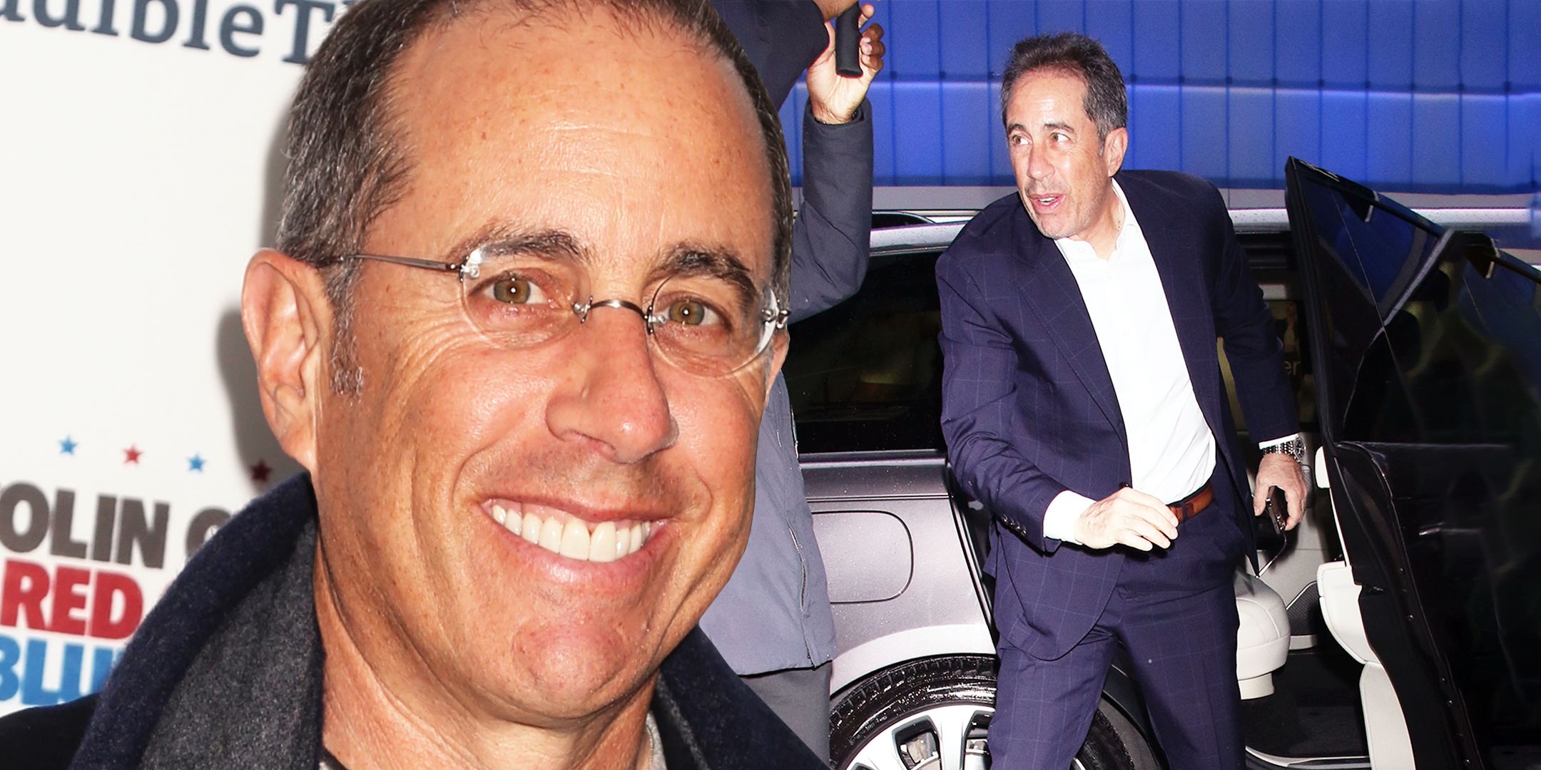 Jerry Seinfeld, Jerry getting out of a car