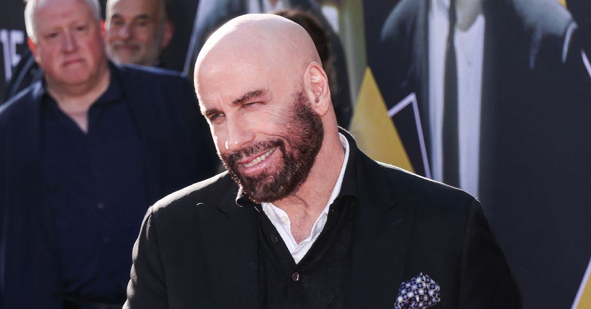 John Travolta attends event 