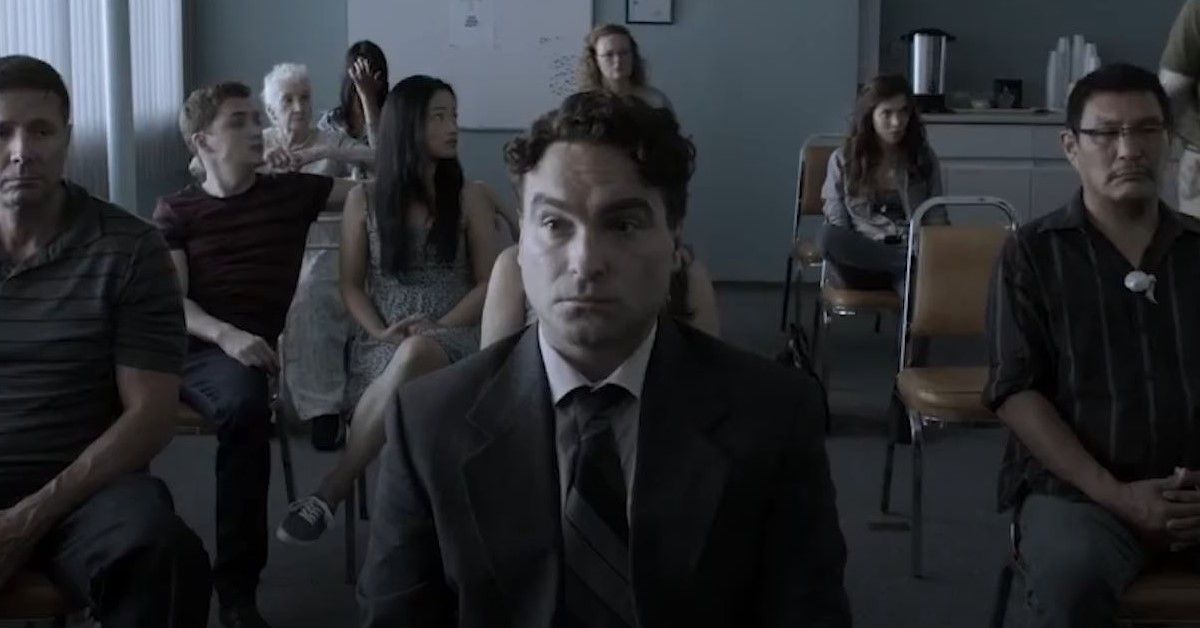 Johnny Galecki in a still from The Cleanse