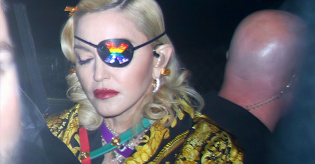 Madonna after World Pride Performance