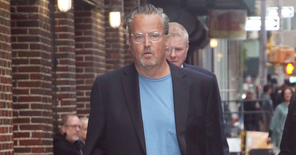 Matthew Perry paparazzi photo