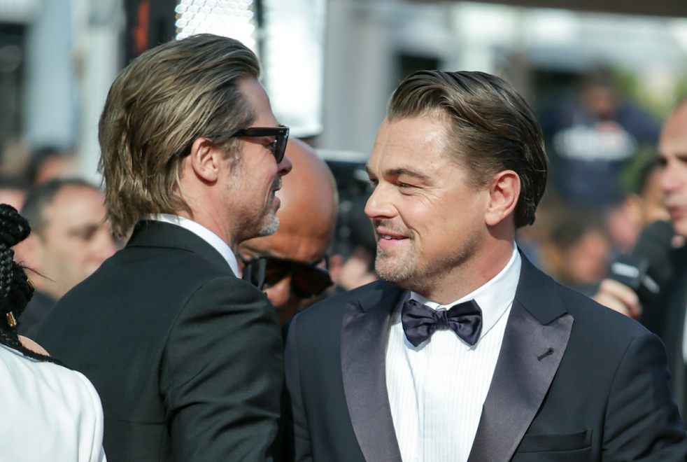 Brad Pitt and Leonardo DiCaprio 