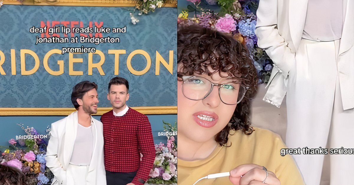 TikToker canta los labios de las estrellas de Bridgerton, Jonathan Bailey y Luke Newton