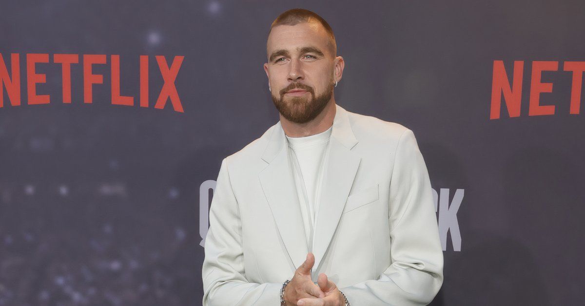 Travis Kelce attends an event 