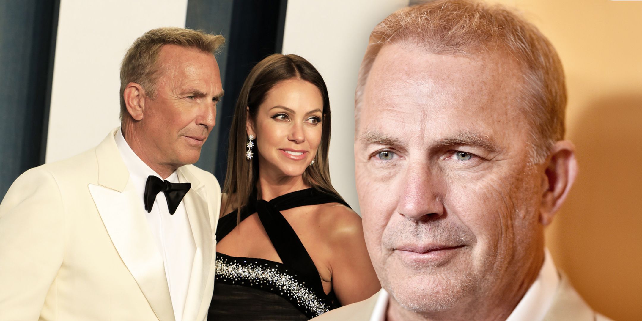 Kevin Costner and Christine Baumgartner