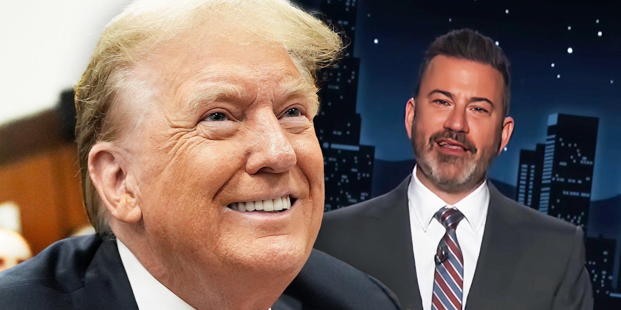 Donald Trump and Jimmy Kimmel jokes