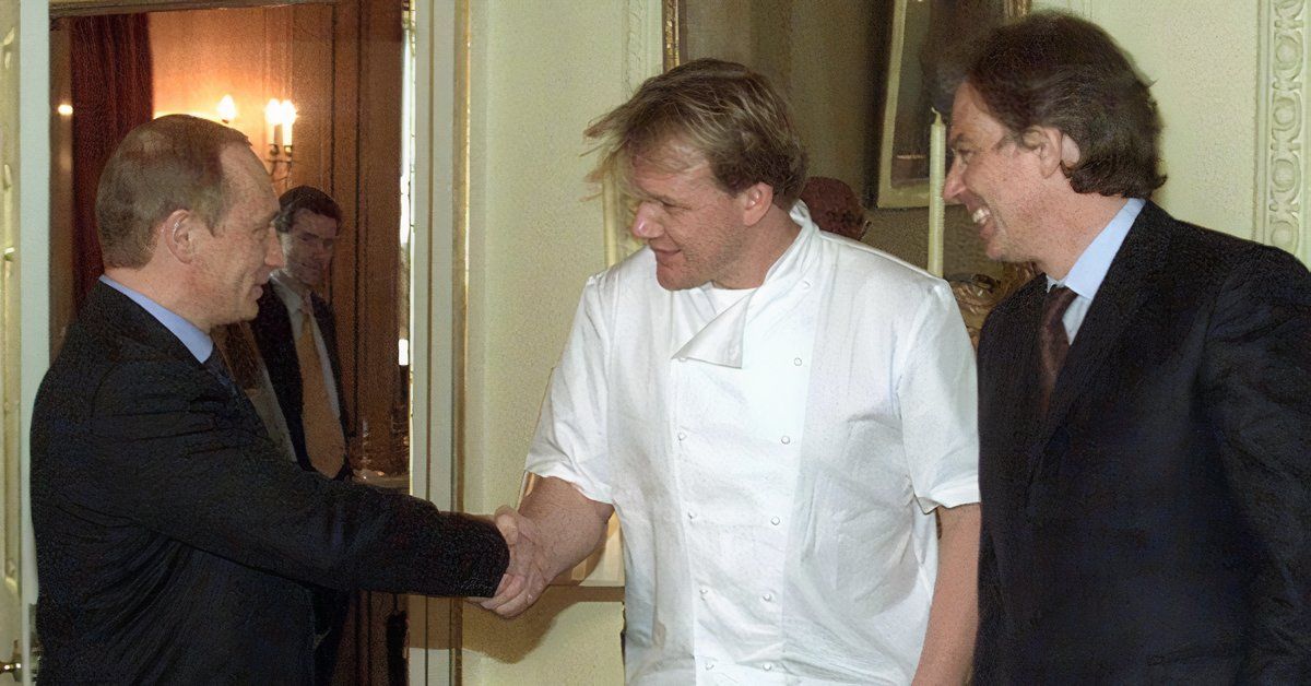 Gordon Ramsay and Vladimir Putin