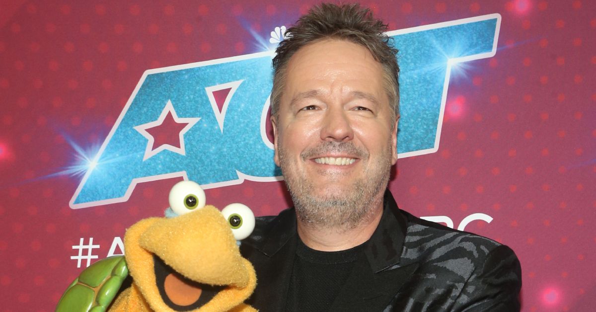 America's Got Talent's Terry Fator smiling on the red carpet