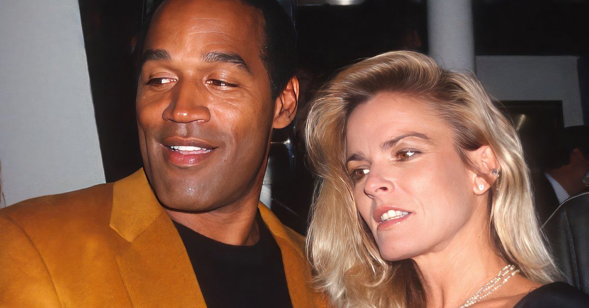 OJ Simpson Nicole Brown Simpson pose for photos