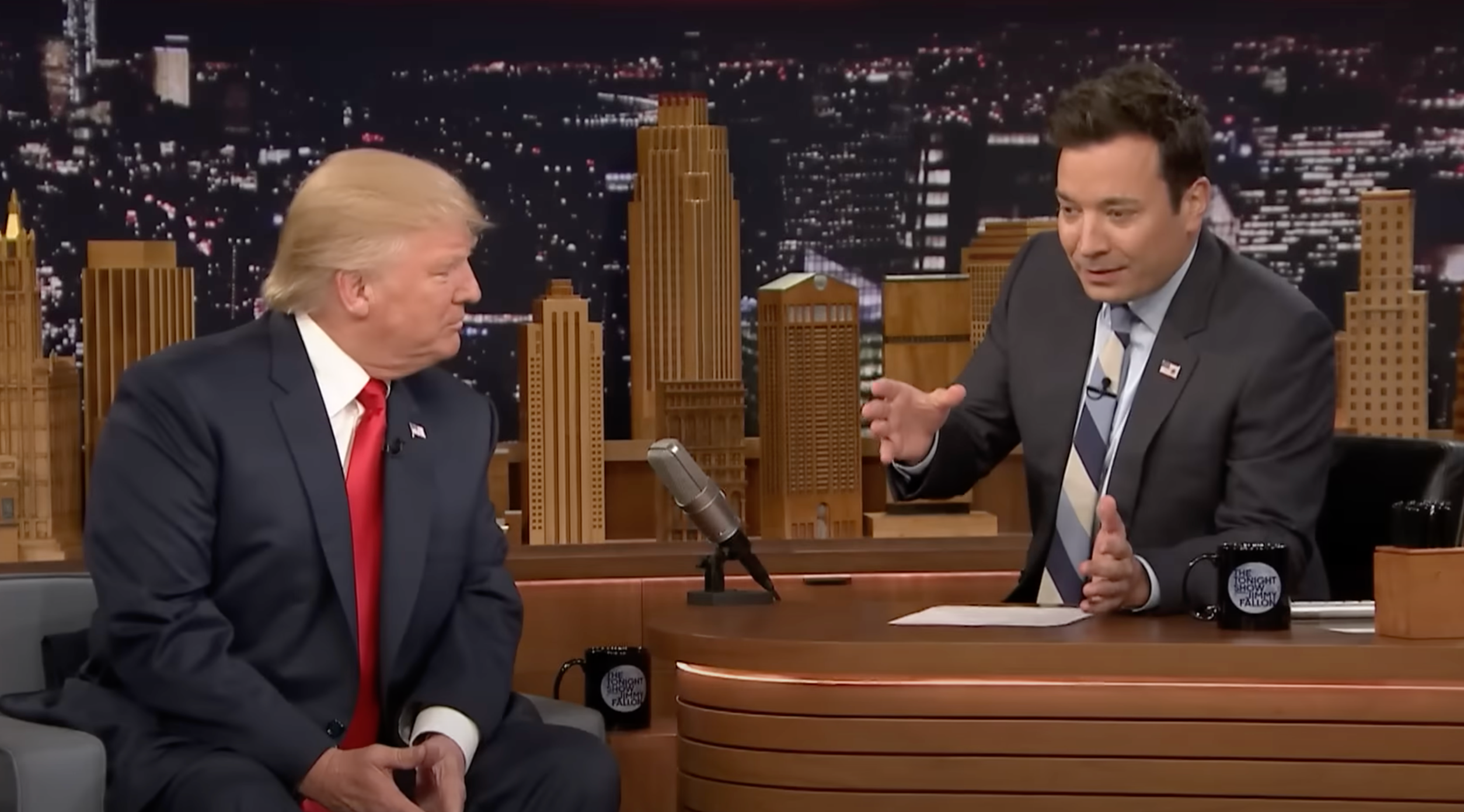 Jimmy Fallon Vowed To Cut Out Bruce Willis' Donald Trump Imitation On ...