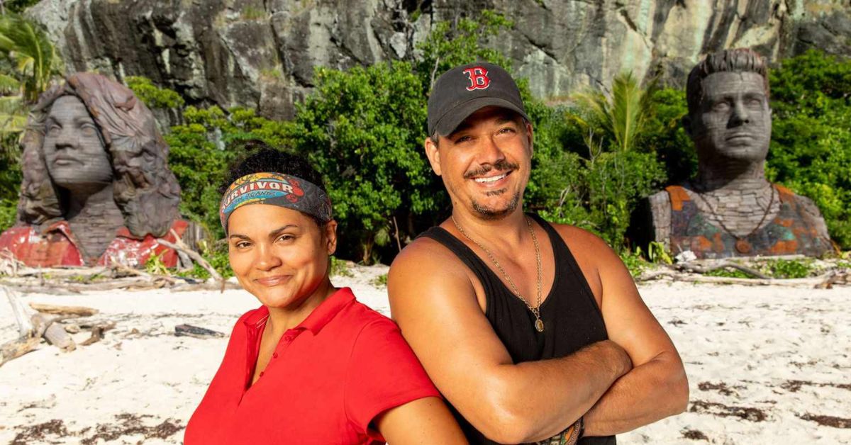 Survivor's Sandra Diaz-Twine and Boston Rob Mariano promotional photo